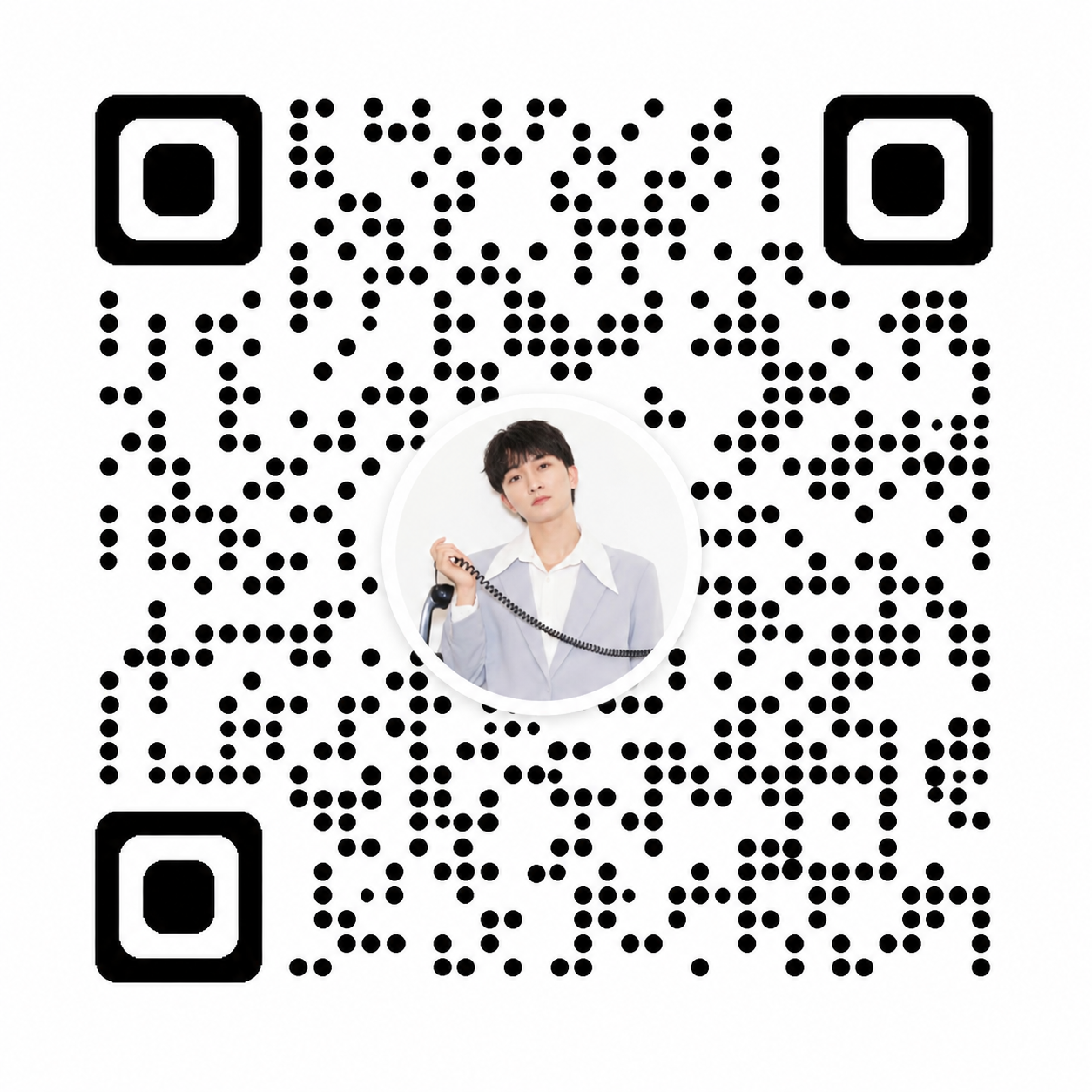 QR code for Zhou Shen Studio Weibo.
